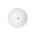 Imagen de Bacha de apoyo redonda 35 cm Blanca Brillante Celite