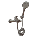 Imagen de Grifería de Ducha Monocomando Exterior con Transferencia Celtic grafito