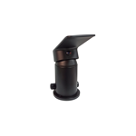 Imagen de Grifería de bidet Monocomando con transferencia Alassio Negro Mate