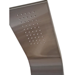 Imagen de Panel de ducha monocomando exterior 3 vías Austin