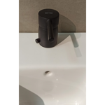 Imagen de Grifería para bidet Monocomando con transferencia Milano Negro Mate