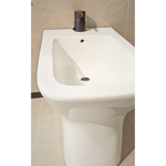 Imagen de Grifería para bidet Monocomando con transferencia Milano Negro Mate