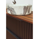 Imagen de Bacha de apoyo redonda 36 cm calacata Dmc