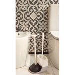 Imagen de Kit de sopapa para inodoro y cepillo