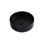 Imagen de Bacha de apoyo redonda 35 cm Negro Mate Dmc