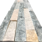 Imagen de Piedra natural Ivory  para pared 15x60 cm  Mate