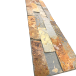 Imagen de Piedra natural Oxido para pared 15x60 cm Mate