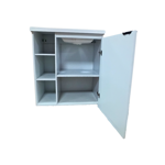 Imagen de Mueble de baño suspendido  Hortensia Blanco 62 cm con bacha de resina