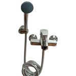 Imagen de Grifería de ducha Monocomando exterior con transferencia Match cromado brillante