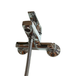 Imagen de Grifería de ducha Monocomando exterior con transferencia Match cromado brillante