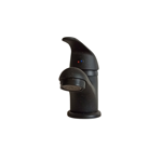 Imagen de Grifería de lavatorio Monocomando de mesada Capri negro mate