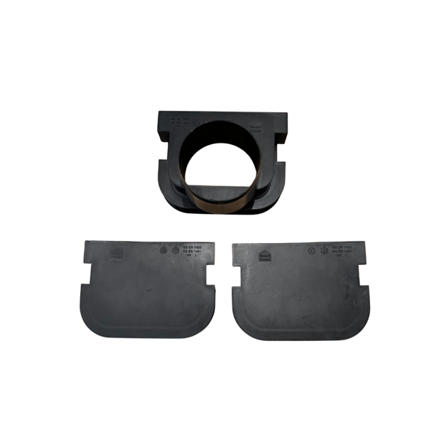 Imagen de Desagüe H para canaleta 75mmx12cm SMART HOME