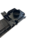 Imagen de Canaleta rejilla plástica 1 mt x 12 cm SMART HOME negra