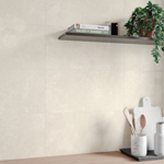 Imagen de Cerámica para piso y pared Santorini Beige 31x60 cm brillante