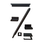 Imagen de TOALLERO 28CM NEGRO MATE