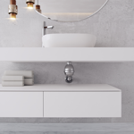 Imagen de Sifón cromado botella plástico universal Blukit