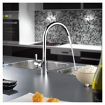 Imagen de Grifería de cocina Monocomando de mesada FV Puelo Cromo