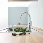 Imagen de Grifería de cocina Monocomando de mesada FV Zoe Cromo