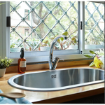 Imagen de Grifería de cocina Monocomando de mesada Puelo Cromo