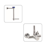 Imagen de Grifería de Cocina Monocomando de pared Industrial columna