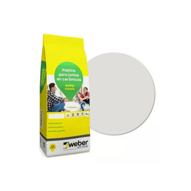 Imagen de Pastina weber classic juntas 2kg Hueso