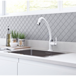 Imagen de Grifo de mesa blanco LAGUNE VIQUA