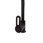 Imagen de Grifería de Cocina Monocomando de Mesada Noar Pico Alto Negro Mate