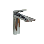 Imagen de Grifería de lavatorio Monocomando de mesada bajo Chronos cromado