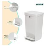 Imagen de Papelera blanca 25 litros