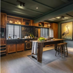 Imagen de Porcelanato para piso y pared Bristol Black 60x120 cm Satinado y Rectificado