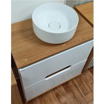 Imagen de Mueble de baño Suspendido Beatriz 60 cm Blanco con Catedral sin bacha
