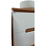 Imagen de Mueble de baño Suspendido Beatriz 60 cm Blanco con Catedral con bacha