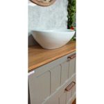 Imagen de Bacha de apoyo Oval 41x33 cm blanco Brillante Dmc