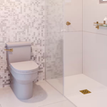 Imagen de Receptáculo con rejilla y marco cuadrado dorado Elleve