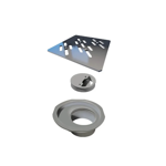 Imagen de ELLEVE Rejilla cuadrada 100mm pulida