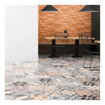 Imagen de Cerámica para piso y pared 62HDA16 Geométrica 62x62 cm Satinado y Rectificado