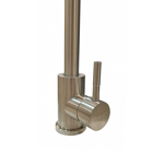 Imagen de Grifería de cocina Monocomando de mesada Celtic Gris Satinado