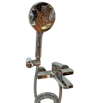 Imagen de Grifería de ducha Monocomando de pared Chronos Cromado Brillante