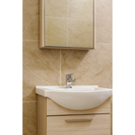 Imagen de Grifería de lavatorio Monocomando de mesada Golf cromado