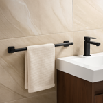 Imagen de Toallero barral NOAR 60 cm Negro Mate