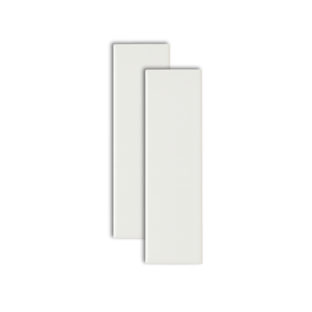 Imagen de Cerámica para pared Brick White 7,5X25 cm mate