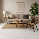 Imagen de Cerámica para piso y pared Statuario 31x60 cm Mate