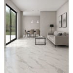 Imagen de Gres para piso y pared Statuario 60x120 cm Mate y Rectificado