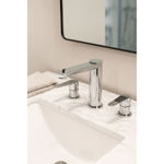 Imagen de Grifería de lavatorio Bimando Euro bronce cromado