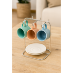 Imagen de SOPORTE TAZAS Y PLATILLOS DE TE