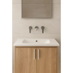 Imagen de Grifería de Lavatorio Bimando de pared Euro cromado