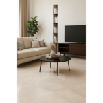 Imagen de Cerámica para piso y pared Onix Blanco 45x45 cm Brillante