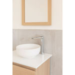 Imagen de Grifería de lavatorio Monocomando de mesada Alto Chronos Cromado