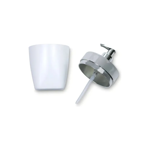 Imagen de DISPENSADOR DE JABON DE MESA BLANCO