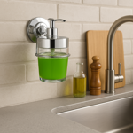 Imagen de DISPENSADOR DE JABÓN LIQUIDO CON VENTOSA